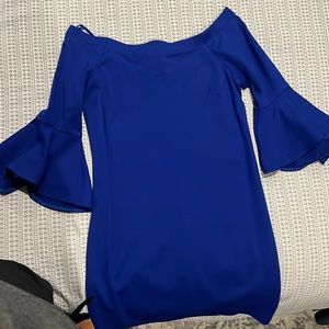 INC, Royal blue dress size Large